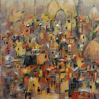 Wael hamdan 40x50 price 13000 Acrylic on Canvas 2