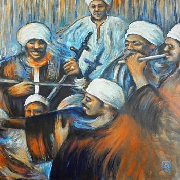 Wael hamdan 70x70 price 20000 Acrylic on Canvas
